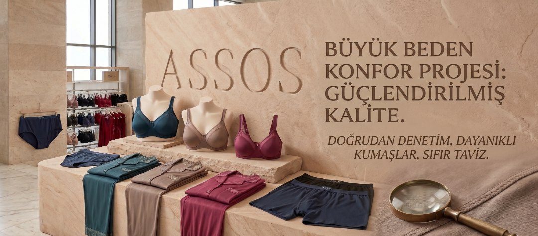 Büyük Beden İç Giyimde "Kalitesizlik" Döngüsünü Kırıyoruz: Assos İç Giyim ile Konforu Yeniden Tanımlayın